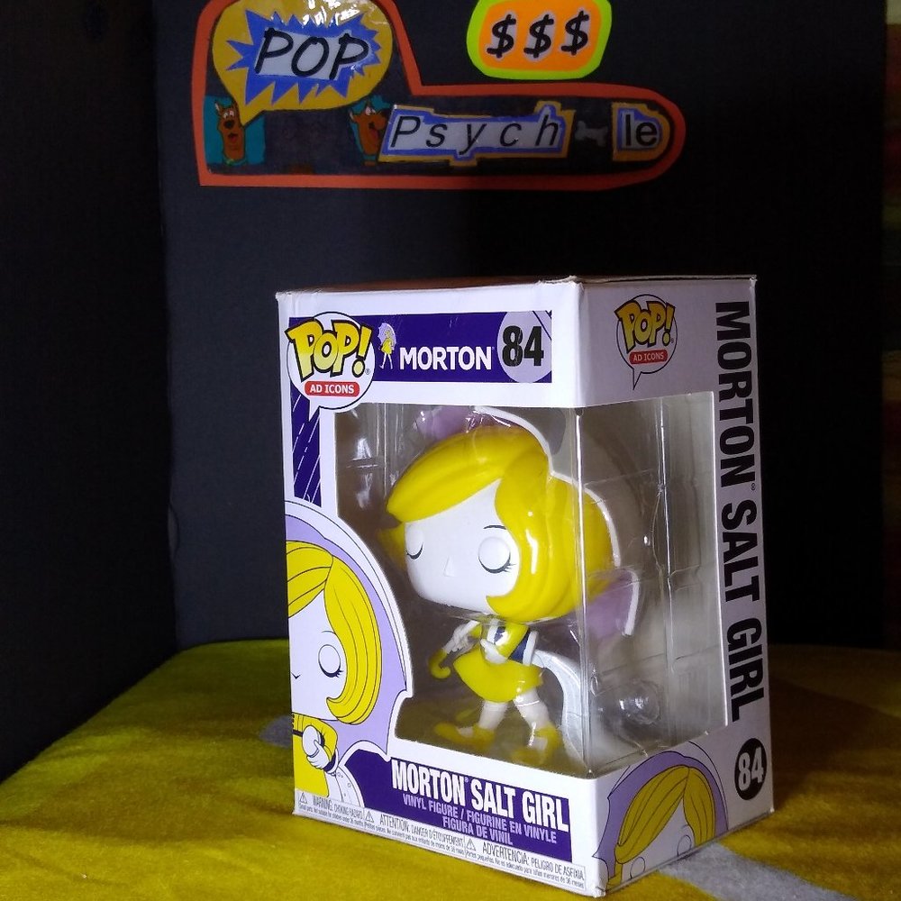 Morton Salt Girl  84 Funko Pop 84 NIB "B"